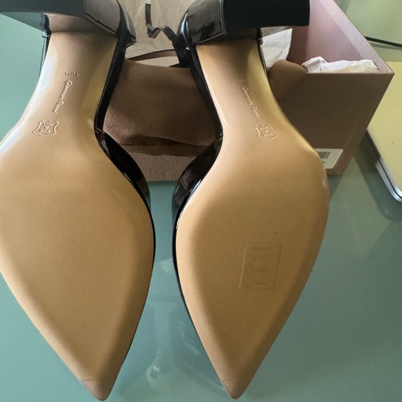 Gianvito Rossi Black Heels size 10.5 - Picture 4 of 10